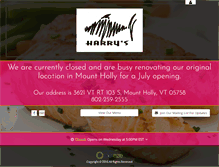 Tablet Screenshot of harryscafe.com